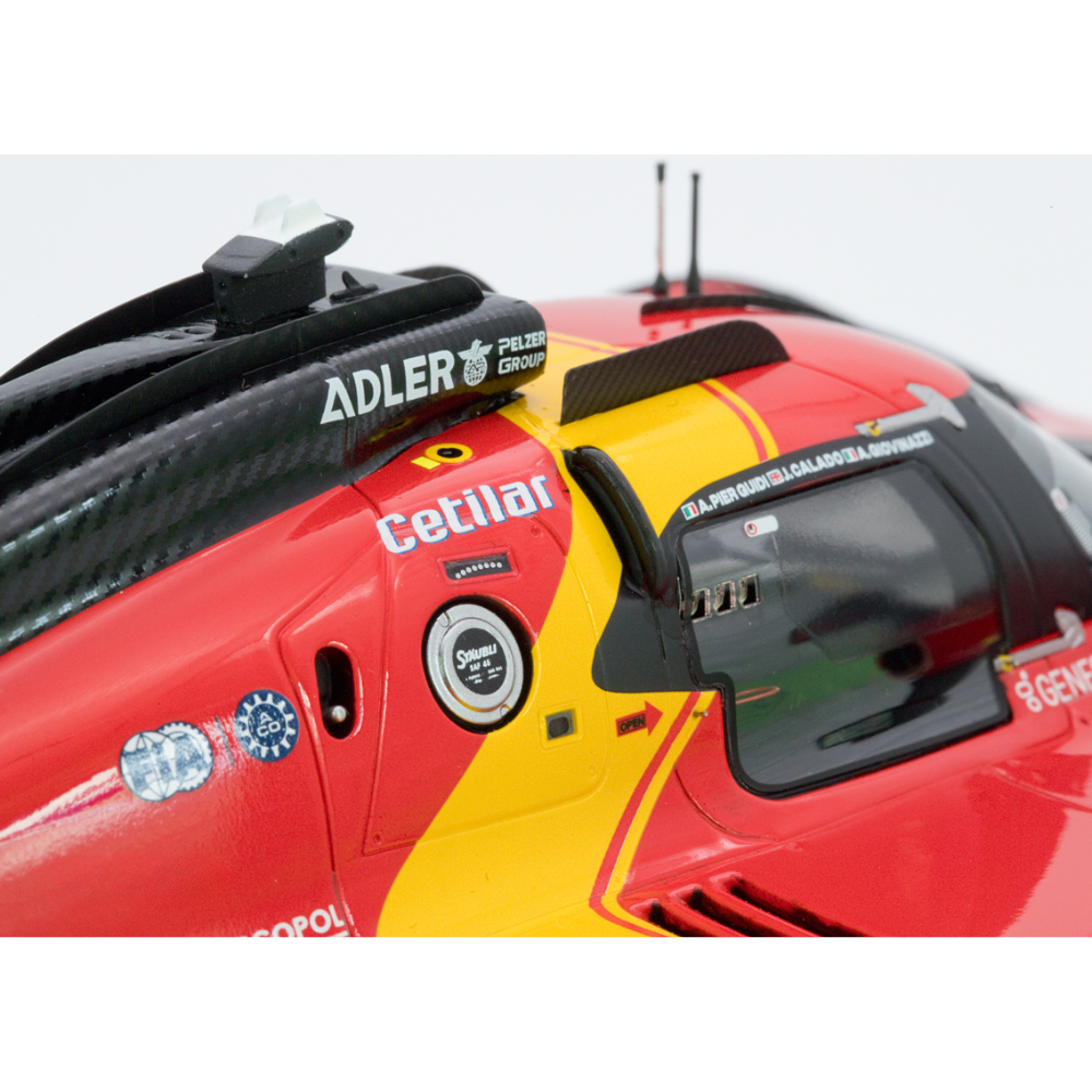 LookSmart Ferrari 499P No.51 FERRARI - AF CORSE Winner 24H Le Mans 2023 - A. Pier Guidi - J. Calado - A. Giovinazzi 1/18 Scale Model