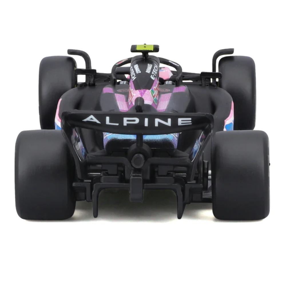 Bburago F1 BWT Alpine F1 Team A524 2024 With Helmet - Pierre Gasly 1/43 Scale Model