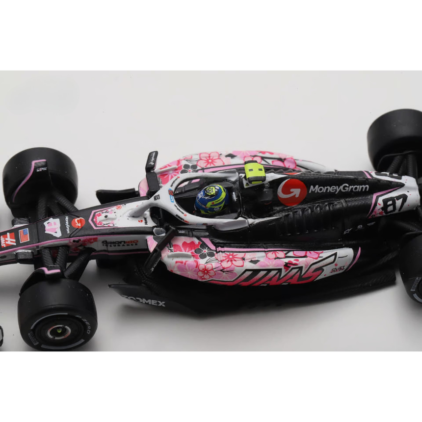 Spark Models F1 Haas F1 VF-25 No.87 MoneyGram Haas F1 Team - Japanese GP 2025 - Oliver Bearman 1/64 Scale Model