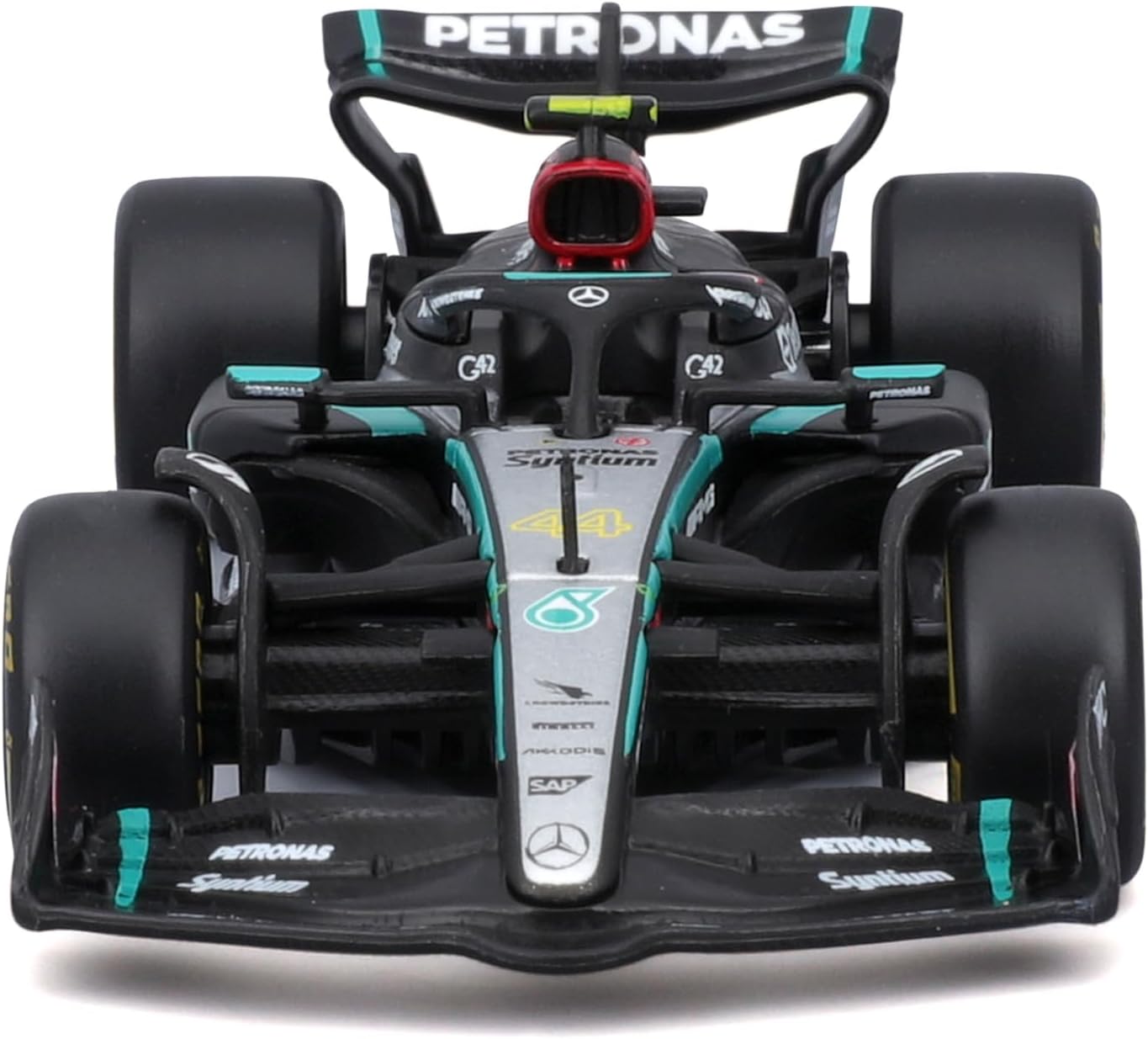 Bburago F1 Mercedes F1 Team - AMG W15 2024 - Lewis Hamilton 1/43 Scale Model