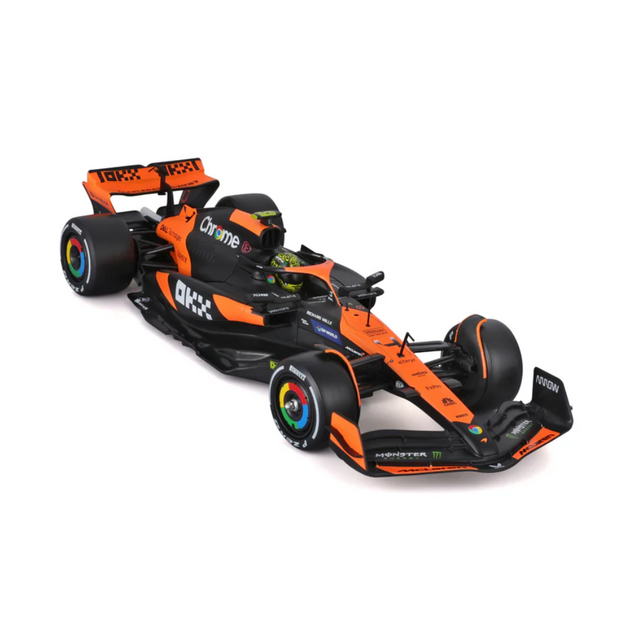 Bburago F1 McLaren F1 MCL38 2024 Model Kit - Lando Norris 1/24 Scale Model