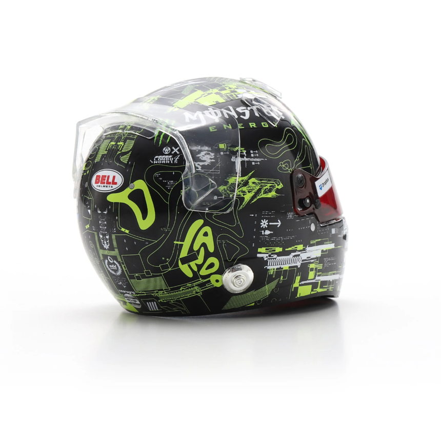 Spark Models McLaren Formula 1 Team - Lando Norris - 2025 Mini Replica Helmet Model Test Helmet 1/5 Scale