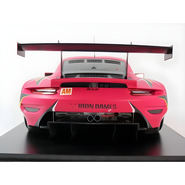 Spark Model Porsche 911 RSR - 19 No.85 IRON DAMES Le Mans 24H 2023-S. Bovy - M. Gatting - R. Frey 1/12 Model Car 12S044