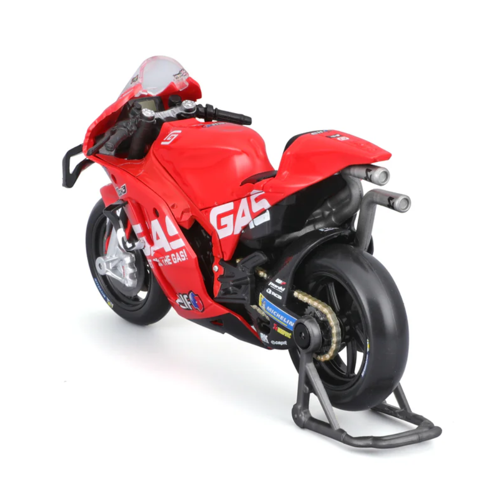 Maisto 2023 Motorbike Gasgas Factory Tech3 (#44 Espargaro) 1/18 Scale Model