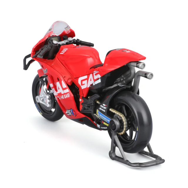 Maisto 2023 Motorbike Gasgas Factory Tech3 (#44 Espargaro) 1/18 Scale Model