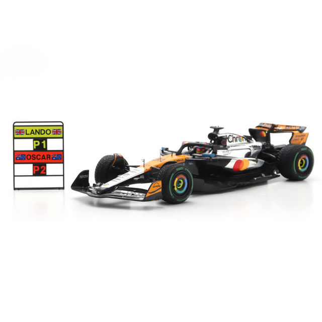 Spark Models F1 McLaren MCL39 No.81 McLaren F1 Team - 2nd British GP 2025 - Oscar Piastri 1/43 Scale Model