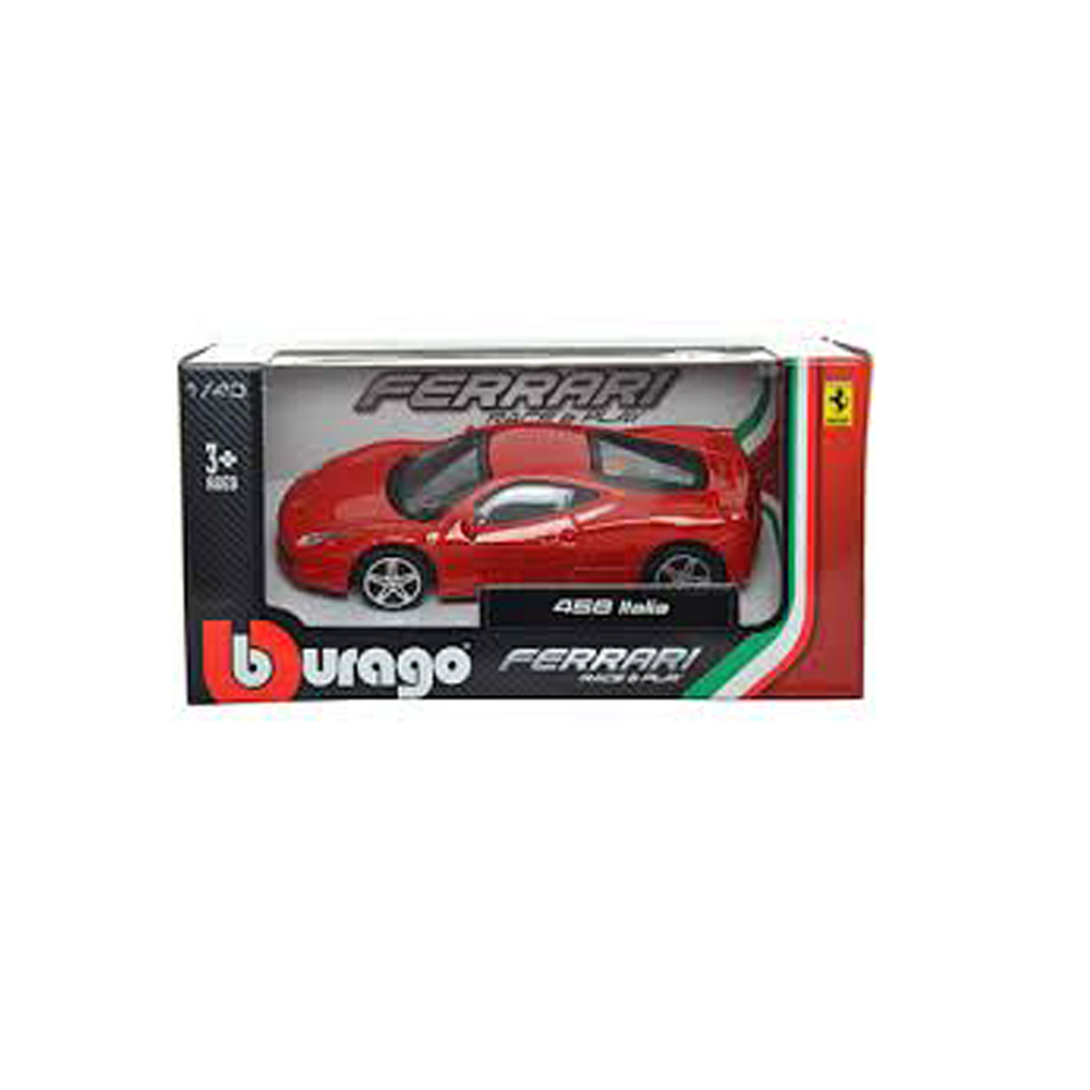 Bburago Ferrari Race & Play (Single Car) 1/43 Scale Model Toy Car