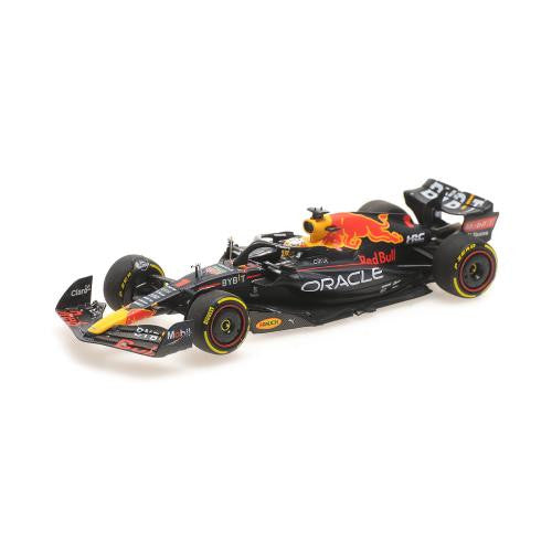 Minichamps F1 Red Bull Racing RB18 Max Verstappen Winner Azerbaijan GP World Champion 2022 1/43 Scale