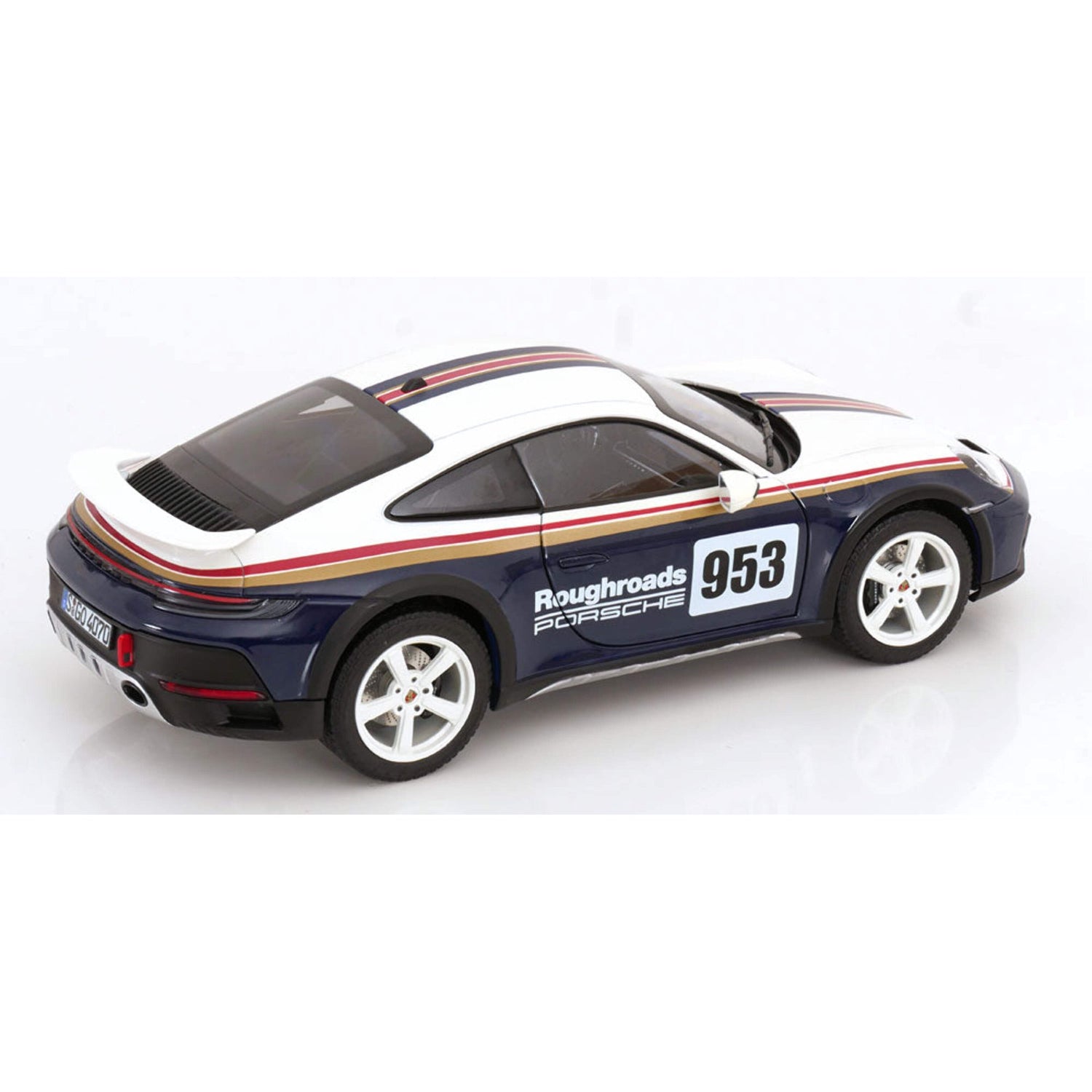 Norev Porsche 911 Dakar Roughroads 2023 1/18 Scale Model