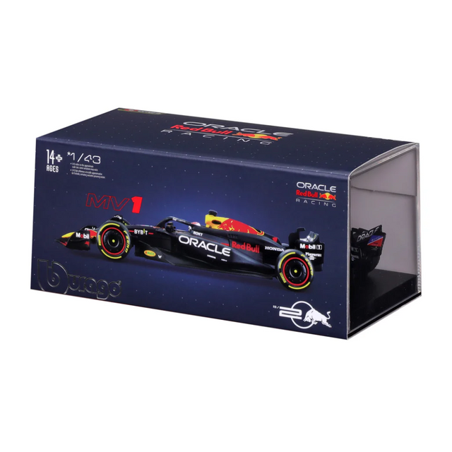 Bburago F1 Red Bull Racing RB20 2024 With Helmet - Max Verstappen 1/43 Scale Model