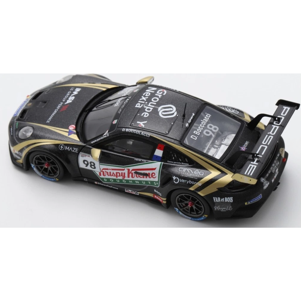 Spark Models Porsche 911 GT3 Cup No.98 Porsche Carrera Cup France Champion 2023 - Dorian Boccolacci 1/43 Scale Model