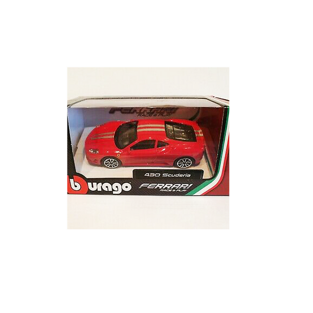Bburago Ferrari Race & Play (Single Car) 1/43 Scale Model Toy Car