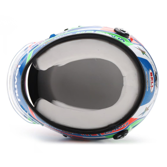 Spark Models F1 Mercedes-AMG PETRONAS F1 Team - Kimi Antonelli - Emilia-Romagna GP 2025 Mini Replica Helmet 1/5 Scale Model