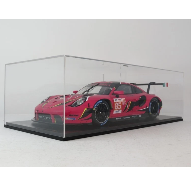 Spark Model Porsche 911 RSR - 19 No.85 IRON DAMES Le Mans 24H 2023-S. Bovy - M. Gatting - R. Frey 1/12 Model Car 12S044