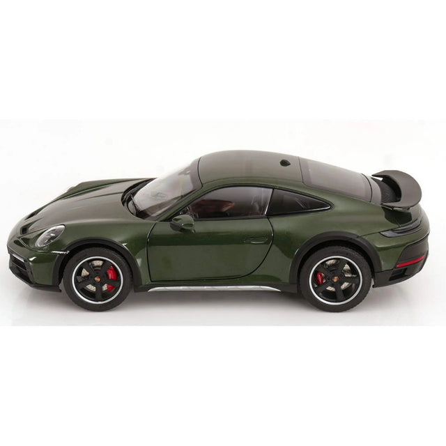 Norev Porsche 911 Dakar Oak Green Metallic 2023 1/18 Scale Model