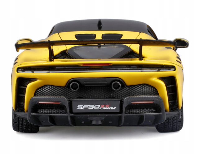 Bburago Ferrari Race And Play SF90 Stradale Aessetto Fiorano 1/24 Scale Model