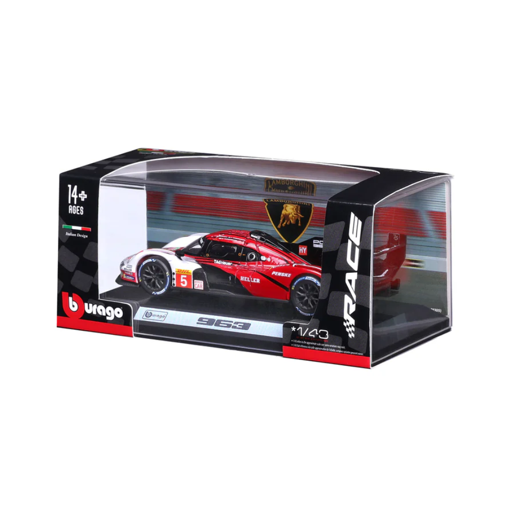 Bburago Porsche Penske 963 GTP 1/43 Scale Model