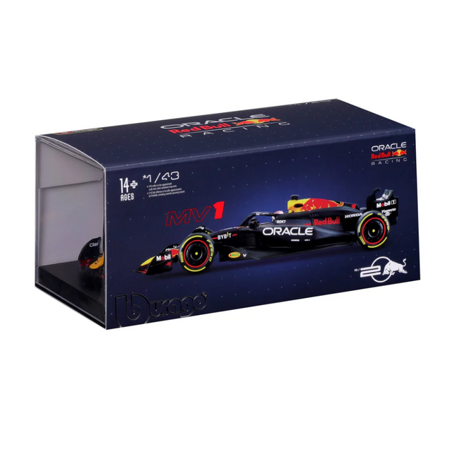 Bburago F1 Red Bull Racing RB20 2024 With Helmet - Max Verstappen 1/43 Scale Model