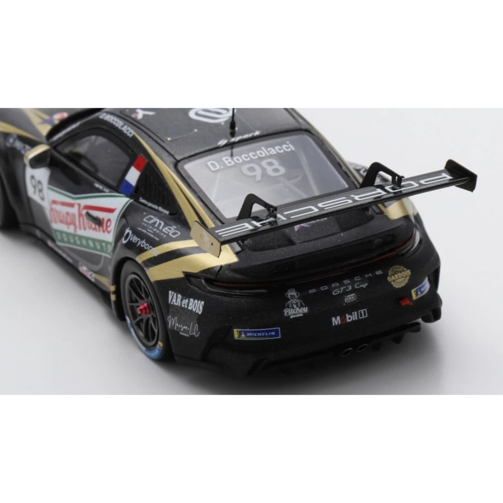 Spark Models Porsche 911 GT3 Cup No.98 Porsche Carrera Cup France Champion 2023 - Dorian Boccolacci 1/43 Scale Model