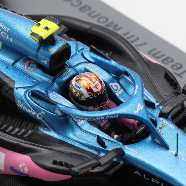 Spark Models F1 Alpine A523 2023 No.10 BWT Alpine F1 Team - Pierre Gasly Team 1/43 Scale Model