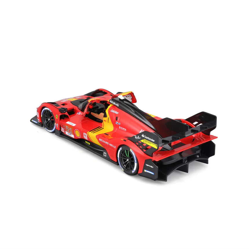 Bburago Ferrari Racing Kit 499P Le Mans Hypercar #51 1/24 Scale