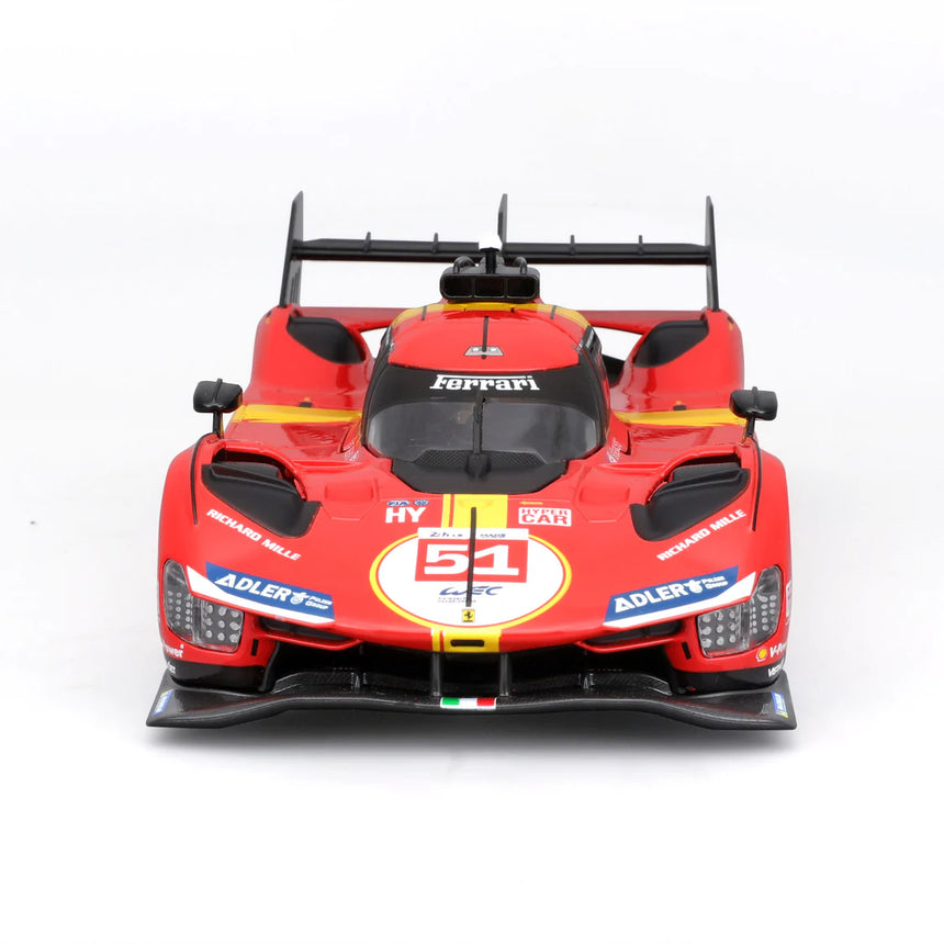 Bburago Ferrari Racing Kit 499P Le Mans Hypercar #51 1/24 Scale