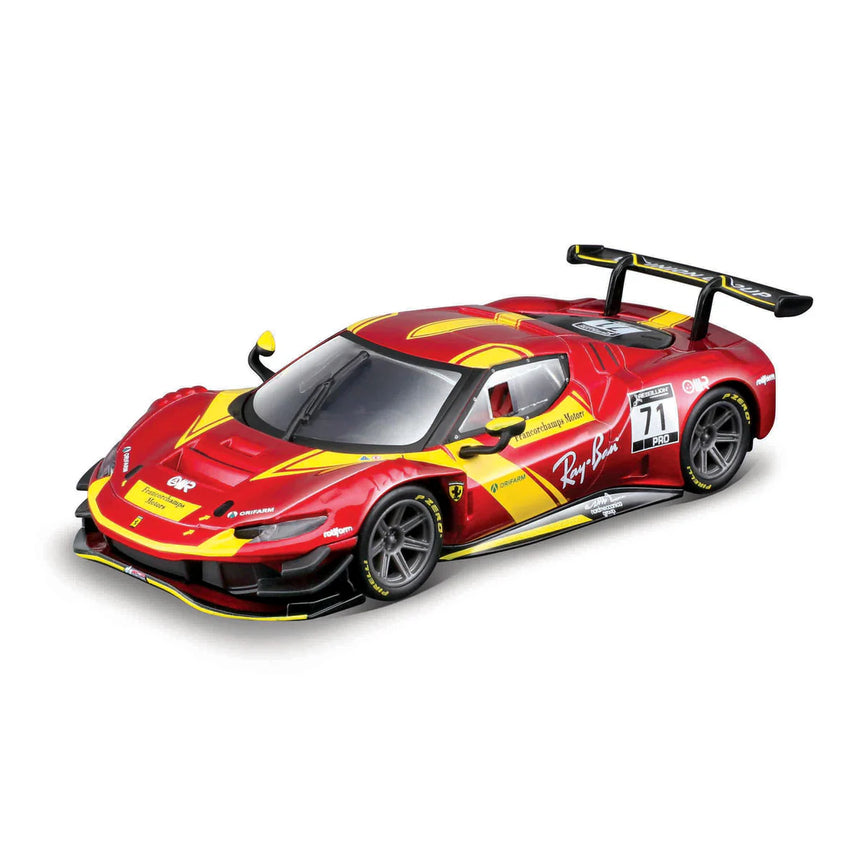 Bburago Ferrari Racing 296 GT3 1/43 Scale Model Car