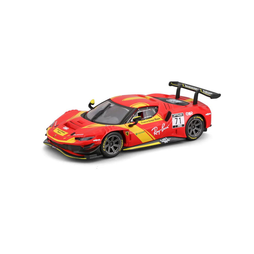Bburago Ferrari Racing 296 GT3 1/43 Scale Model Car