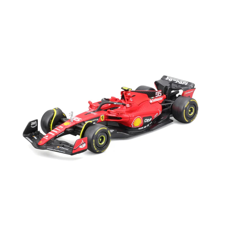 Bburago F1 2023 No.55 Ferrari SF-23 - Carlos Sainz 1/43 Scale
