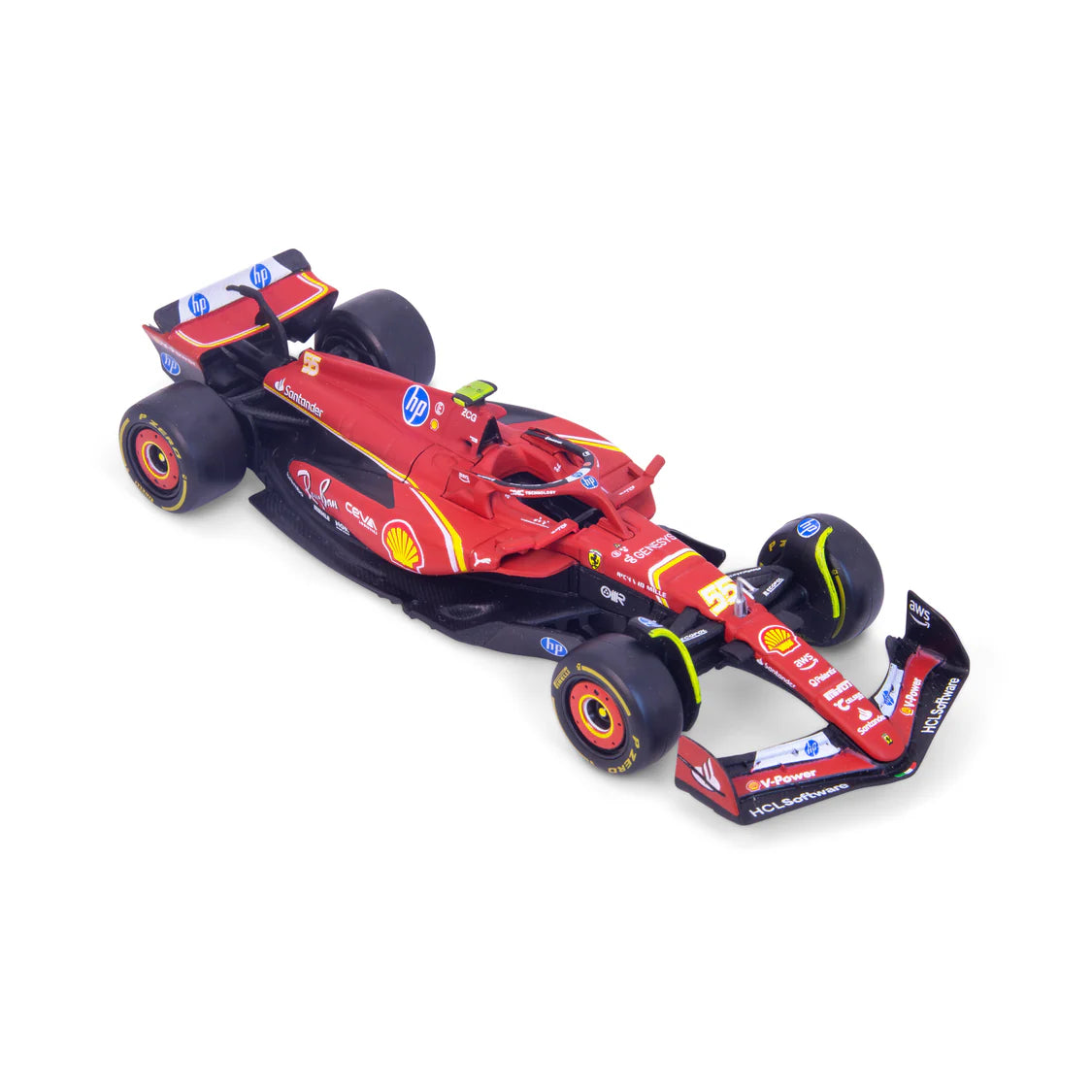Bburago F1 2024 Ferrari F1 Team SF-24 - Carlos Sainz 1/43 Scale