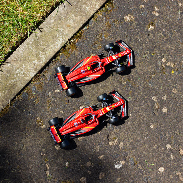 Bburago F1 2024 Ferrari F1 Team SF-24 Two Pack Charles Leclerc and Carlos Sainz 1/43 Scale Model