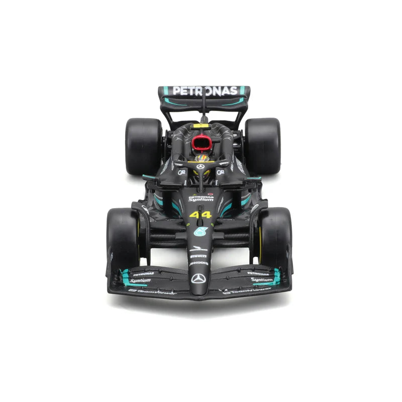Bburago F1 Mercedes F1 Team - AMG PETRONAS W14 No.44 2023 with Helmet - Lewis Hamilton 1/43 Scale Model