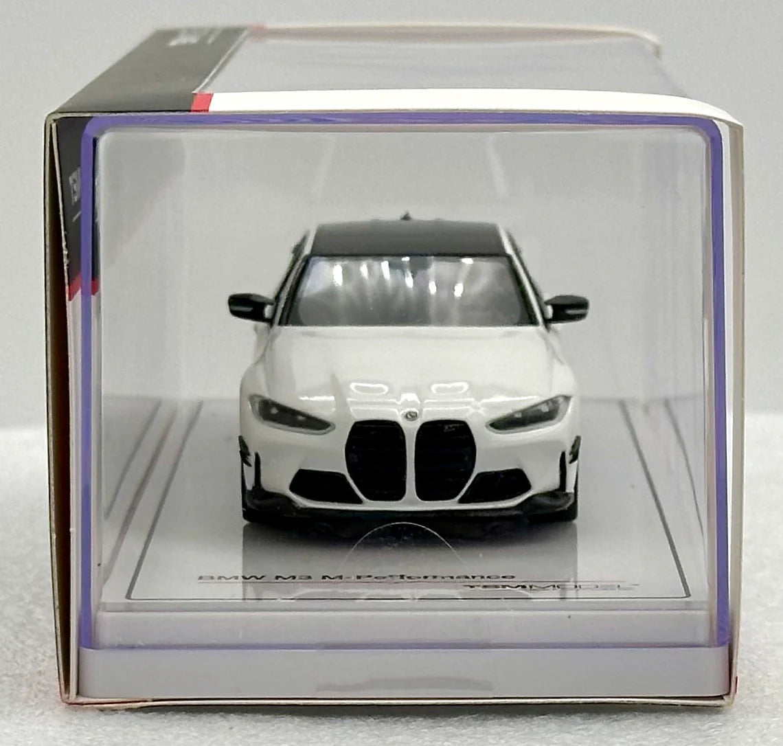 TSM BMW M3 M-Performance (G80) Alpine White 1/43 Scale Model Car