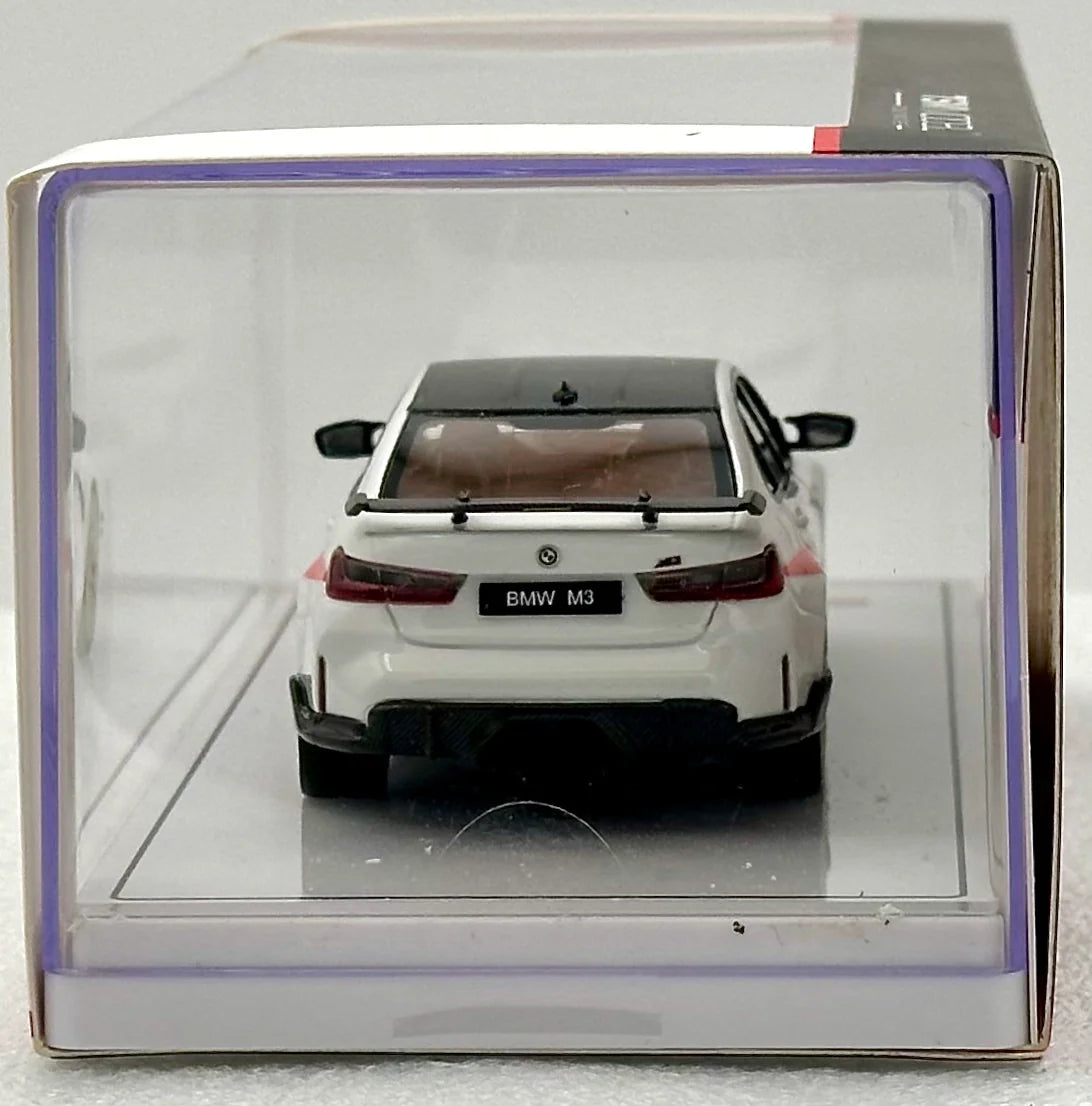 TSM BMW M3 M-Performance (G80) Alpine White 1/43 Scale Model Car