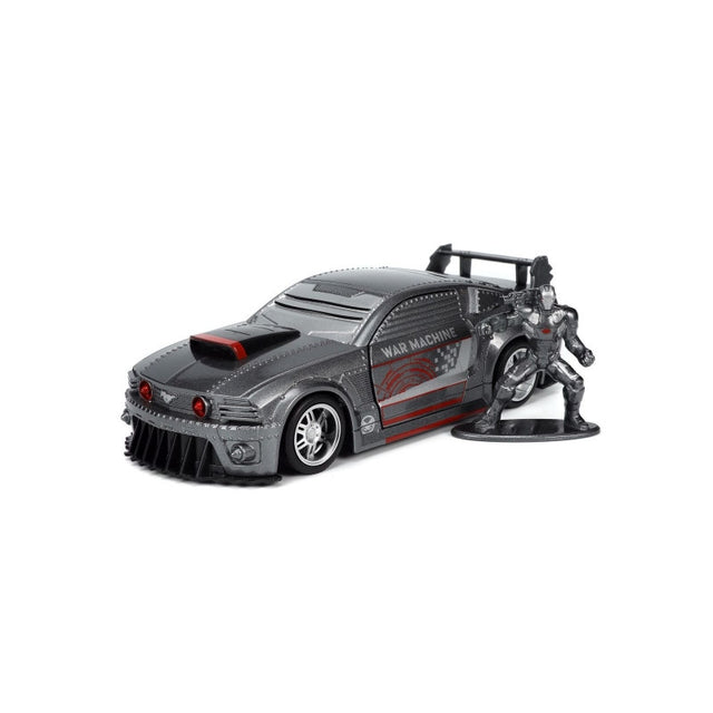 Jada Ford Mustang GT With War Machine Figure 2006 1/32 Scale