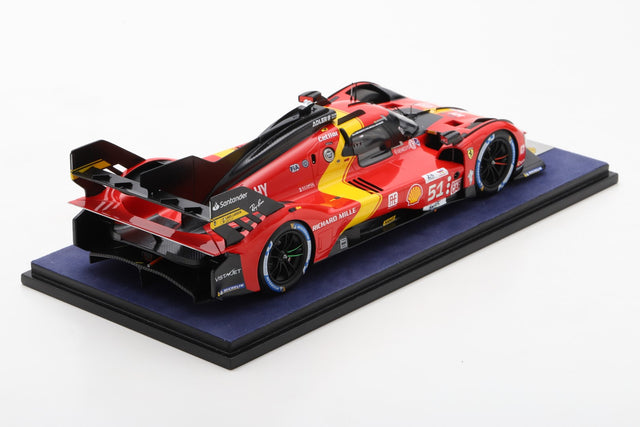 LookSmart Ferrari 499P No.51 FERRARI - AF CORSE Winner 24H Le Mans 2023 - A. Pier Guidi - J. Calado - A. Giovinazzi 1/18 Scale Model