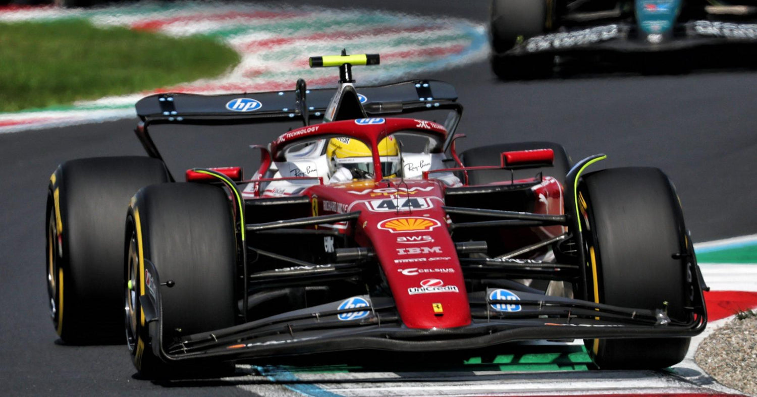 LookSmart F1 Ferrari F1 Team - Ferrari SF-25 No.44 Italian GP 2025 - Lewis Hamilton 1/18 Scale Model