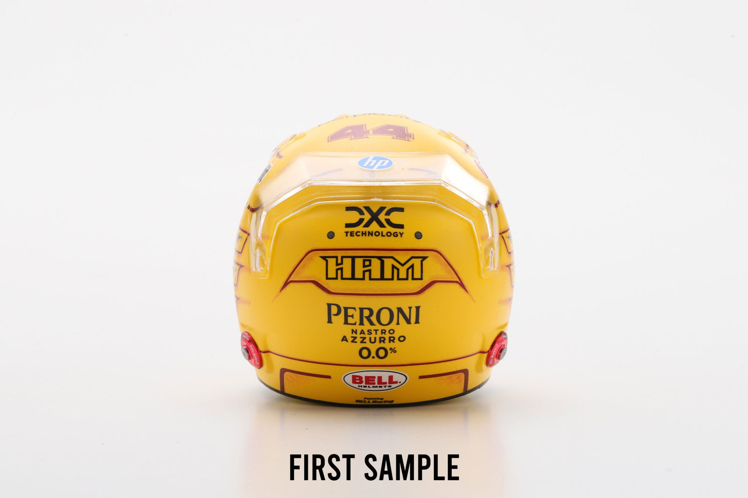 LookSmart F1 Lewis Hamilton – Scuderia Ferrari HP Monaco GP 2025 Mini Replica Helmet 1/5 Scale