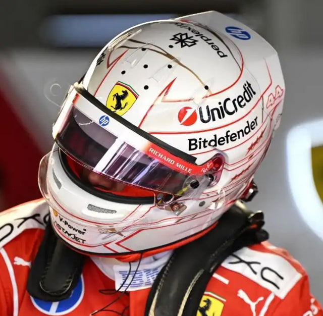 LookSmart F1 Lewis Hamilton - Scuderia Ferrari HP Japanese GP 2026 1/5 Scale Mini Replica Helmet