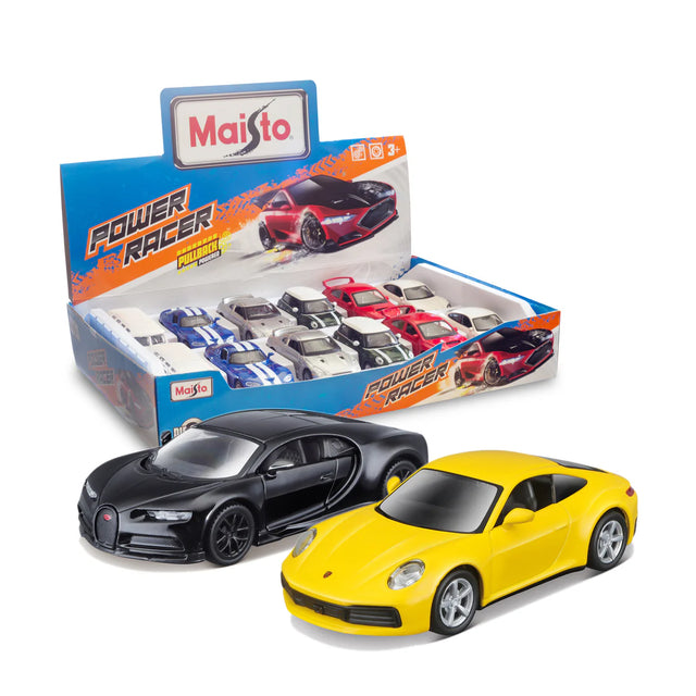 Maisto Fresh Metal Power Racer Pull Back Tray - Assortment 1
