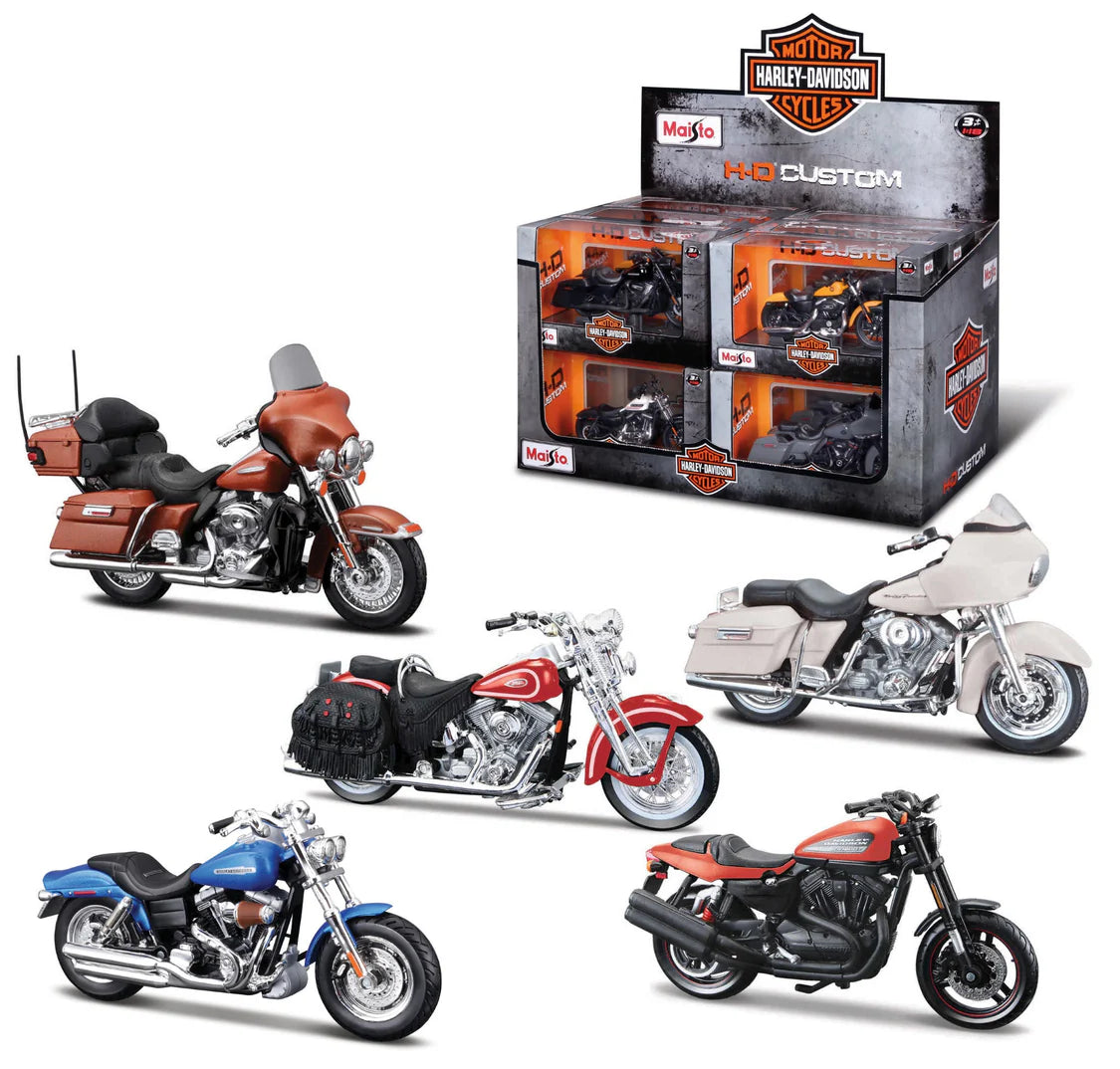 Maisto Harley Davidson Series 42 1/18 Scale Motorcycle Model (1 Random Bike Assortment)