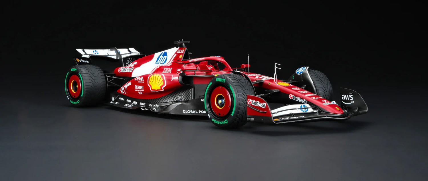 Bburago F1 Ferrari F1 Team SF-25 2025 Charles Leclerc 1/43 Scale Model