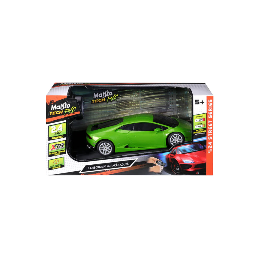 Maisto RC Remote Control Lamborghini Huracan Coupé 2.4GHz (Without Batteries) 1/24 Scale