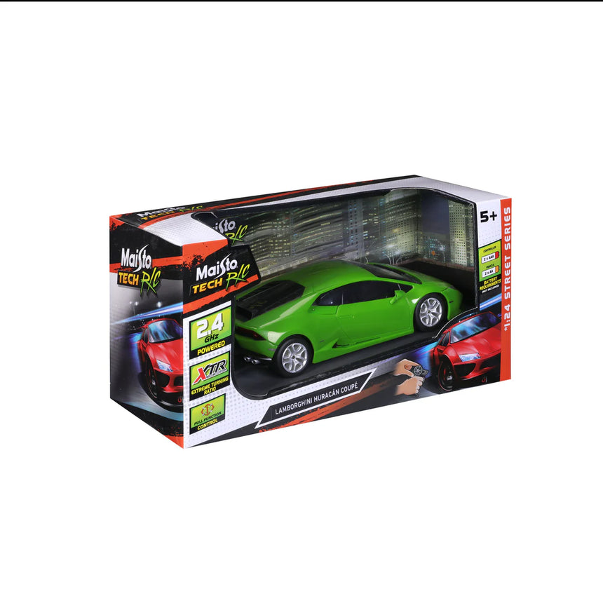 Maisto RC Remote Control Lamborghini Huracan Coupé 2.4GHz (Without Batteries) 1/24 Scale