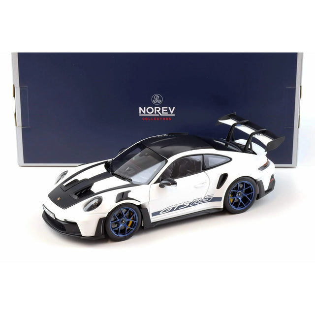 Norev Porsche 911 GT3 RS Weissach Pack White 1/18 Scale Model