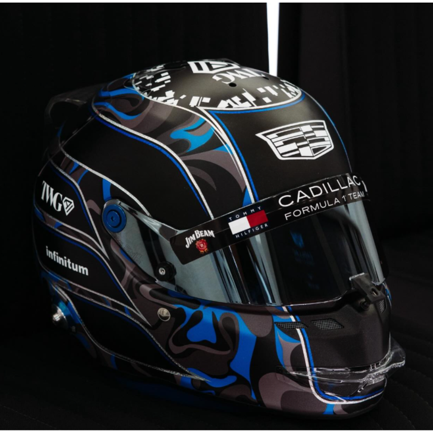 Spark Models F1 Cadillac - Valtteri Bottas 2026 1/5 Scale Mini Replica Helmet
