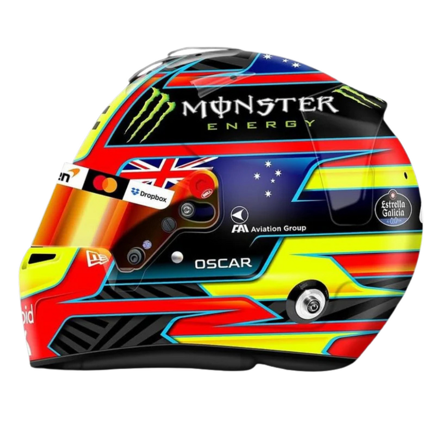 Spark Models F1 McLaren F1 Team - Oscar Piastri - 2025 Mini Replica Helmet 1/5 Scale