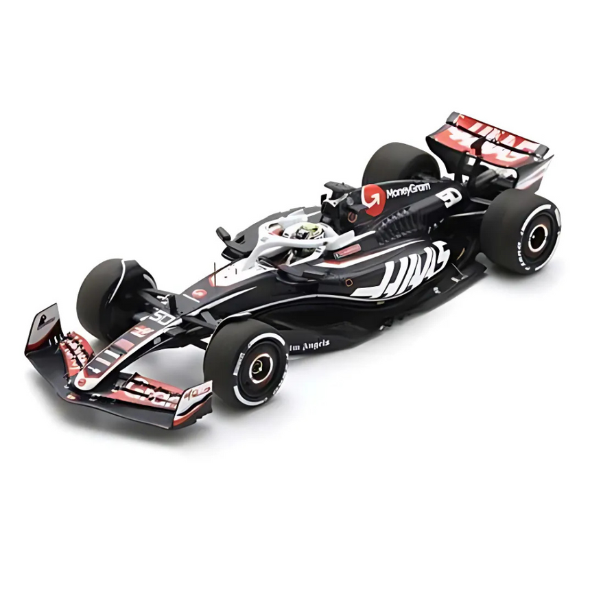 Spark Models F1 Haas F1 Team VF24 No.50 10th Azerbaijan GP 2024 - Oliver Bearman (OB's First F1 Debut) 1/43 Scale
