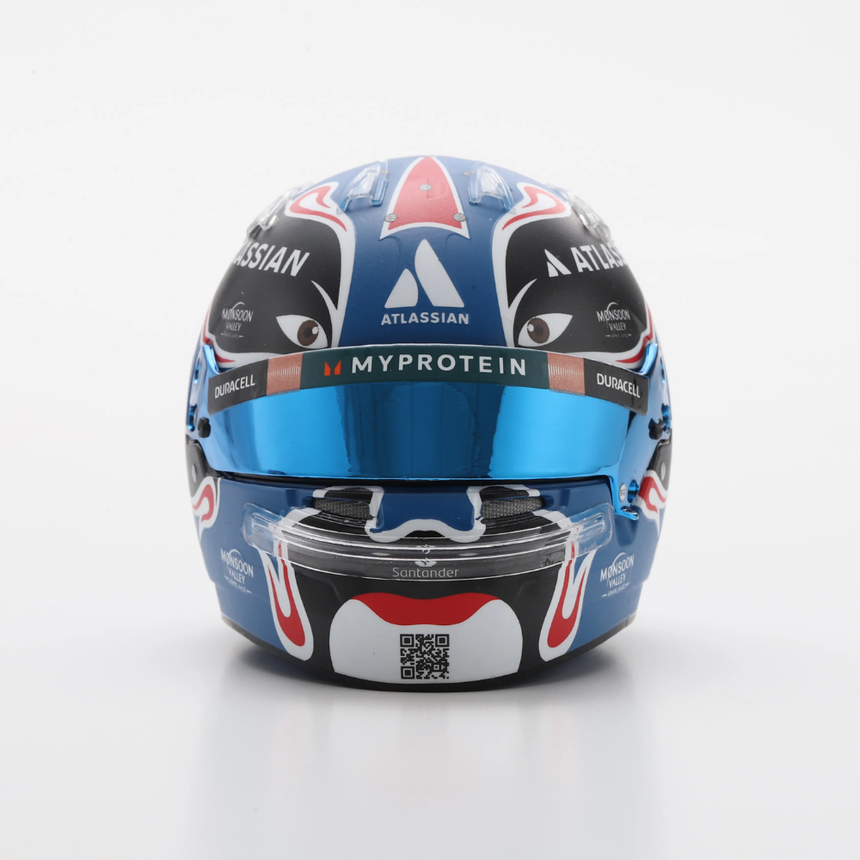 Spark Models F1 Williams Racing - Alexander Albon - Chinese GP 2025 Mini Replica Helmet 1/5 Scale