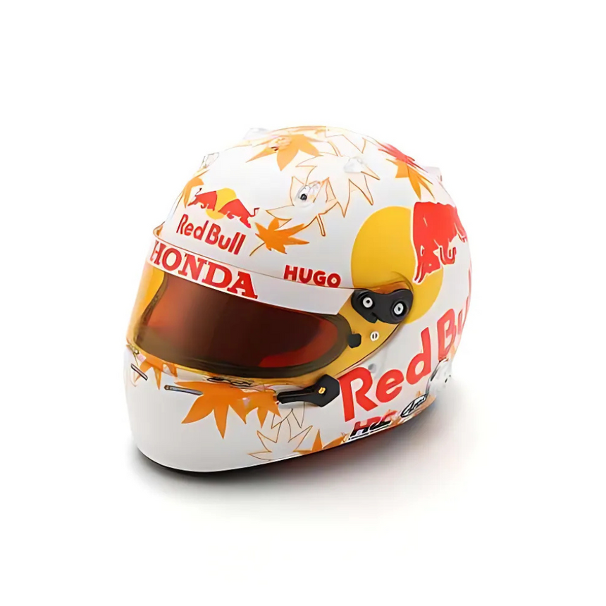 Spark Models F1 Oracle Red Bull Racing Formula One Team - Yuki Tsunoda - 2025 Mini Replica Helmet Model 1/5 Scale